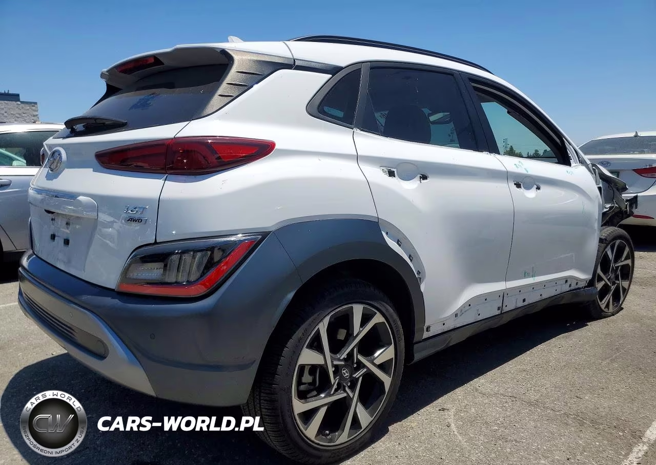 2022 Hyundai Kona Limited VIN:KM8K5CA36NU811849 - 3