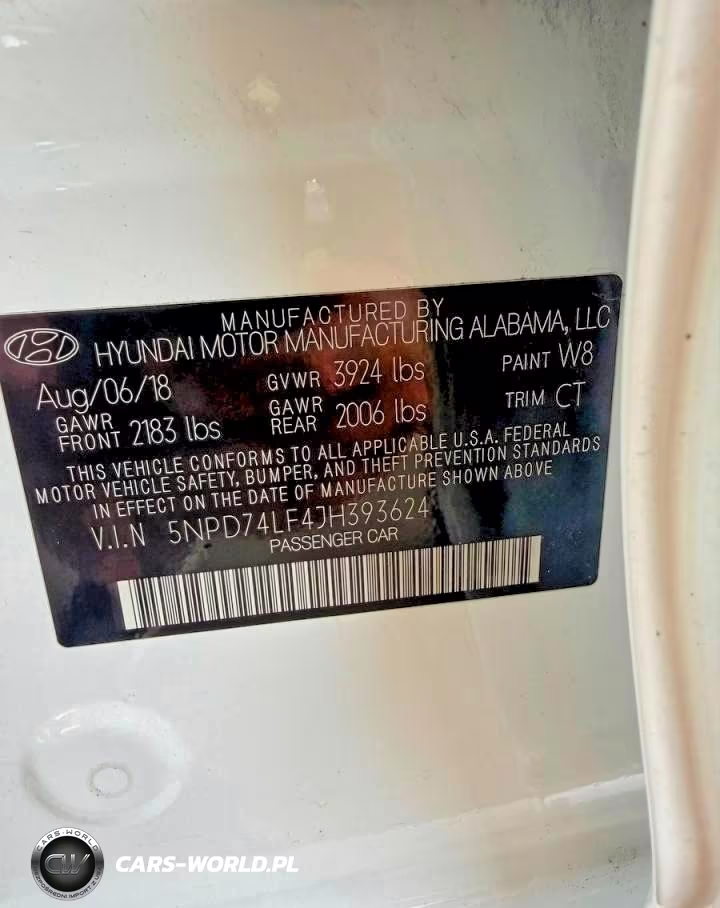2018 Hyundai Elantra Se VIN:5NPD74LF4JH393624 - 10