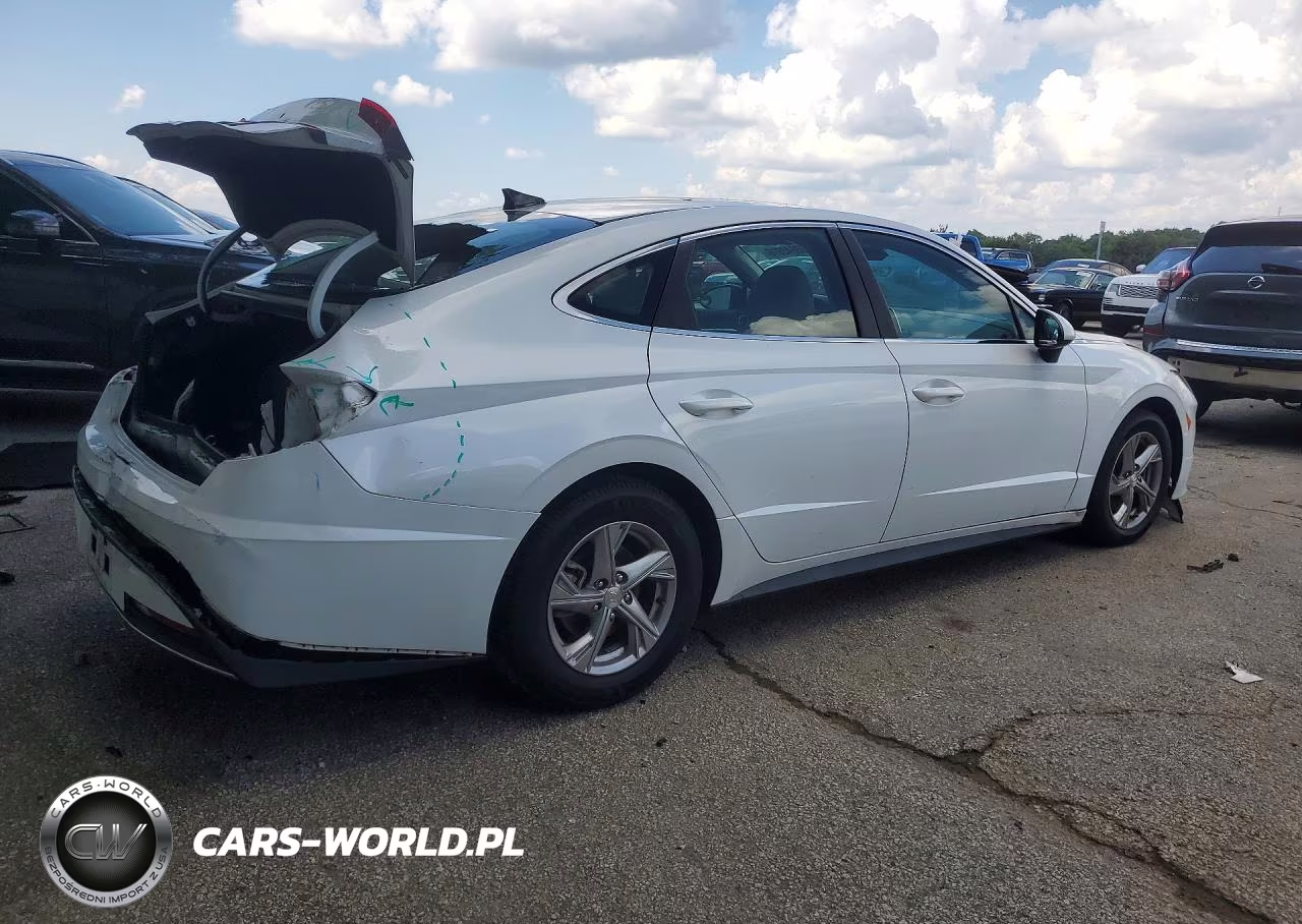 2021 Hyundai Sonata Se VIN:5NPEG4JA7MH105112 - 3