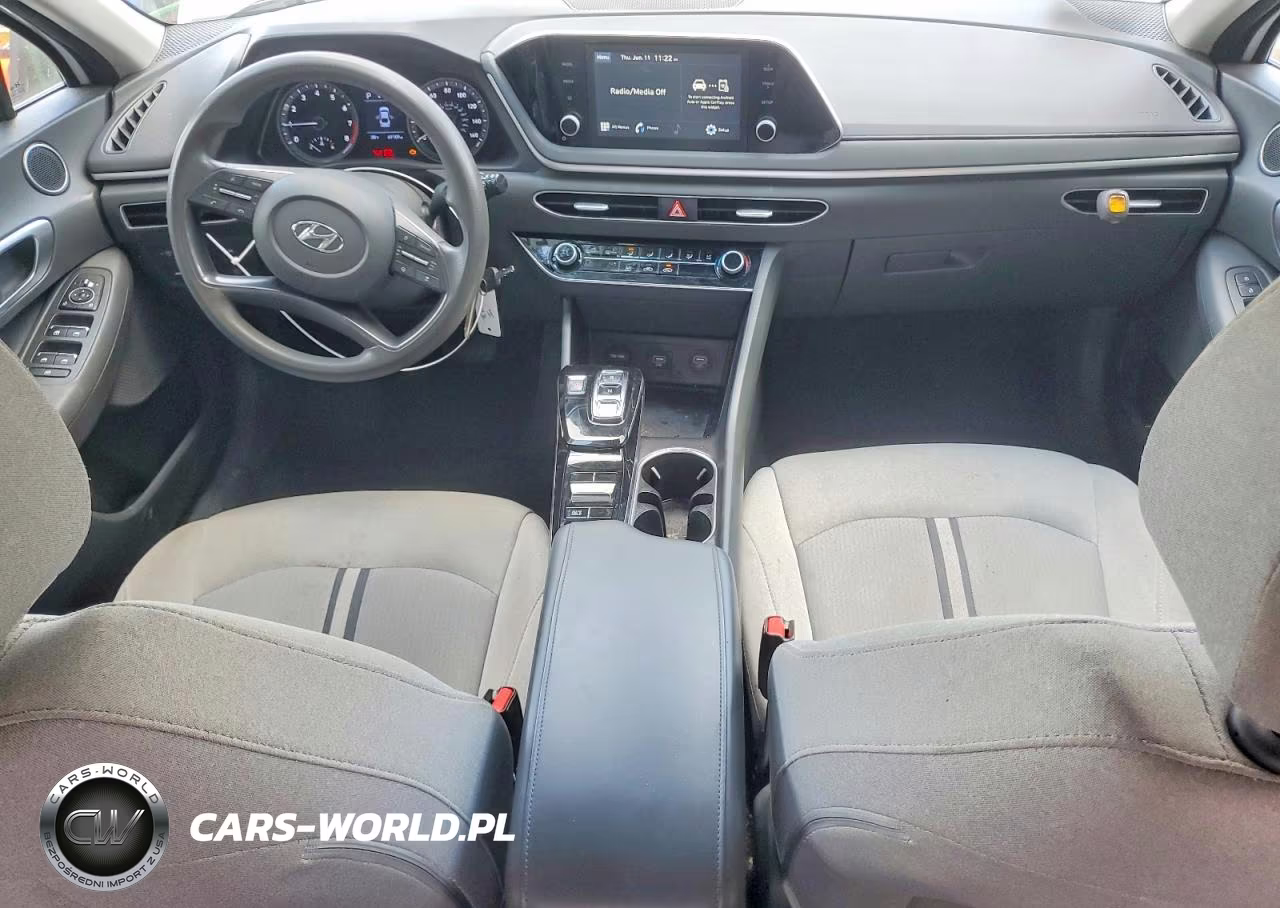 2021 Hyundai Sonata Se VIN:5NPEG4JA7MH105112 - 8