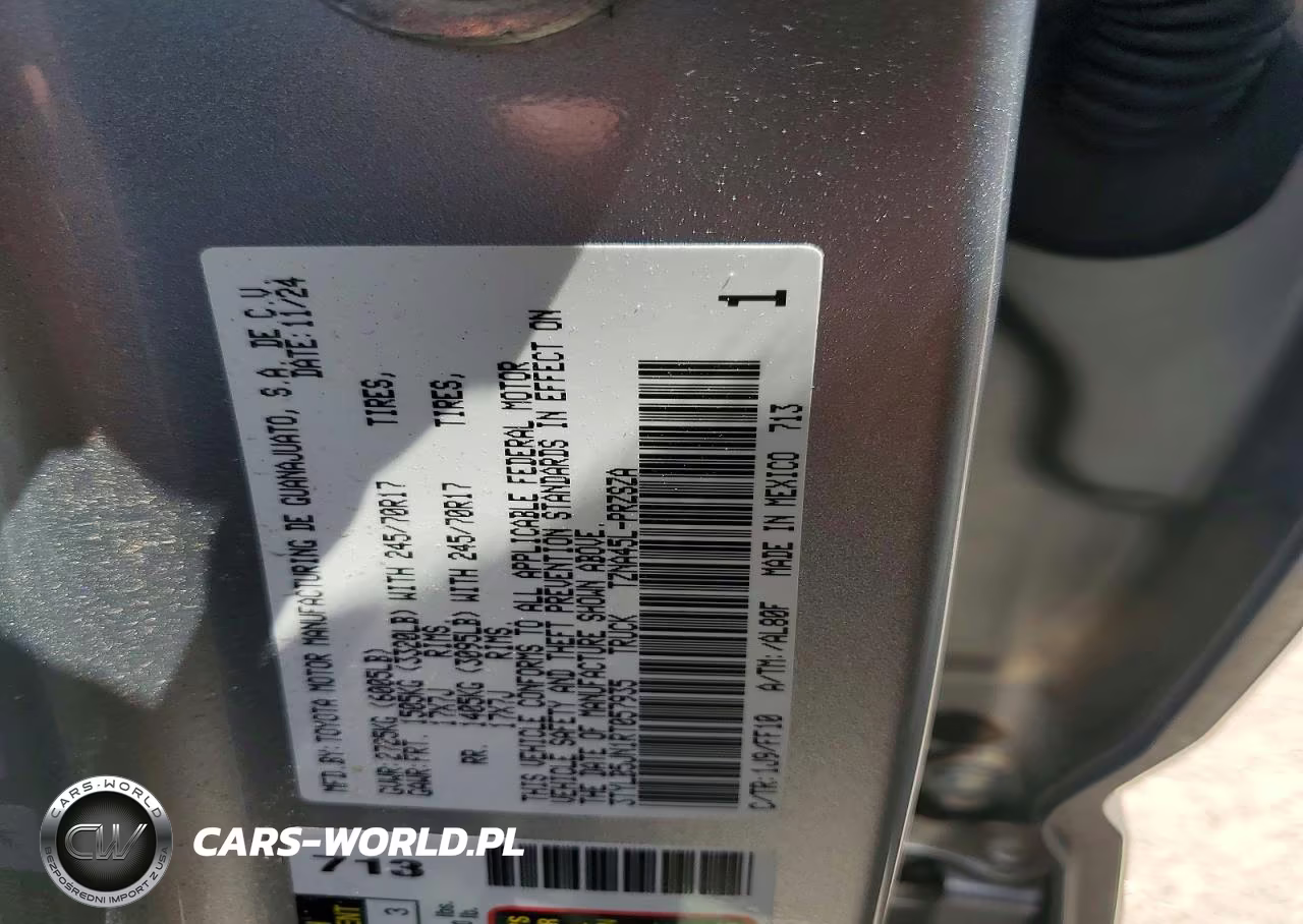 2024 Toyota Tacoma Sr5 VIN:3TYLB5JN1RT057935 - 12