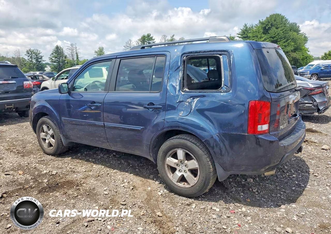 2011 Honda Pilot Exl VIN:5FNYF4H55BB052429 - 2