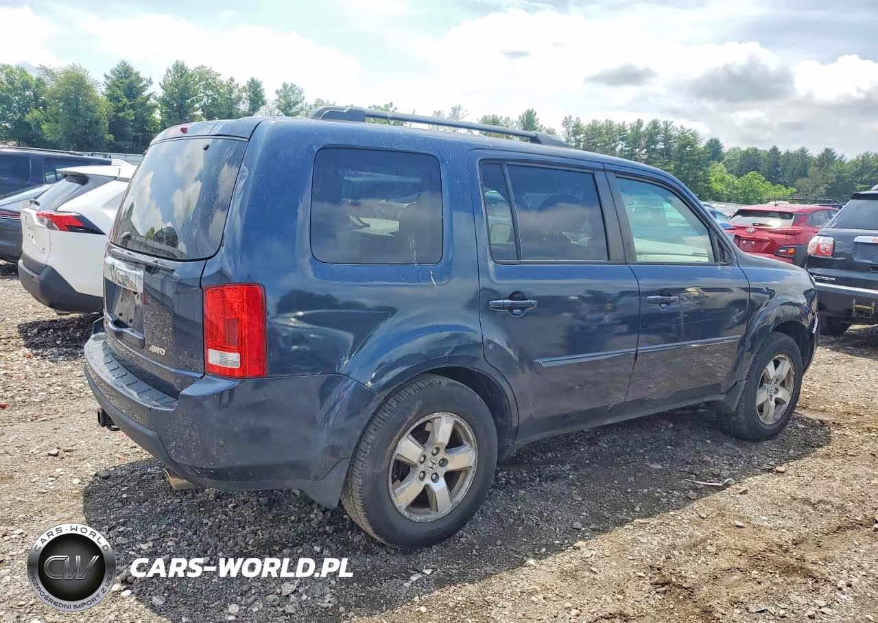 2011 Honda Pilot Exl VIN:5FNYF4H55BB052429 - 3