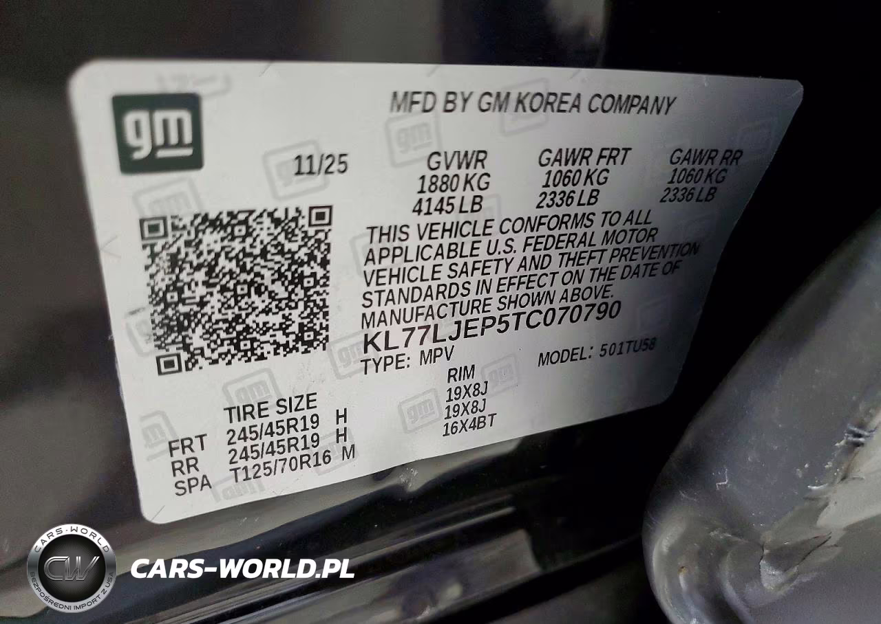 2026 Chevrolet Trax 2Rs VIN:KL77LJEP5TC070790 - 13