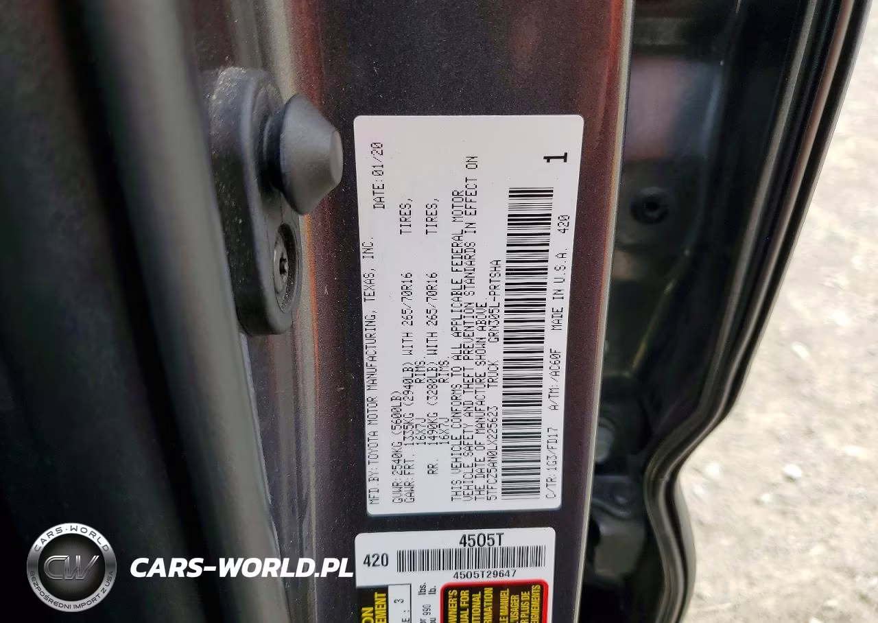 2020 Toyota Tacoma Trd Off-Road VIN:5TFCZ5AN0LX225623 - 12