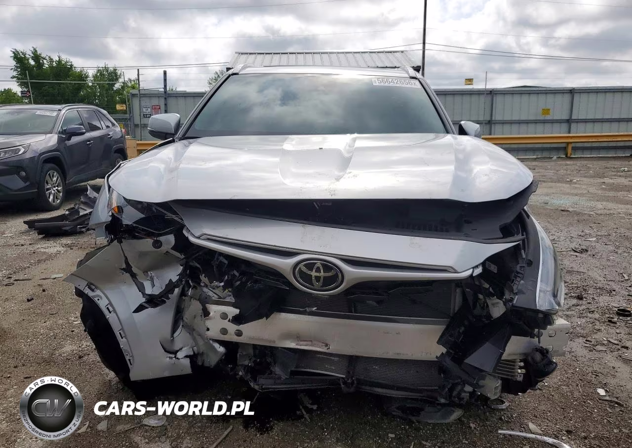 2022 Toyota Highlander Xle VIN:5TDGZRBH6NS586431 - 5
