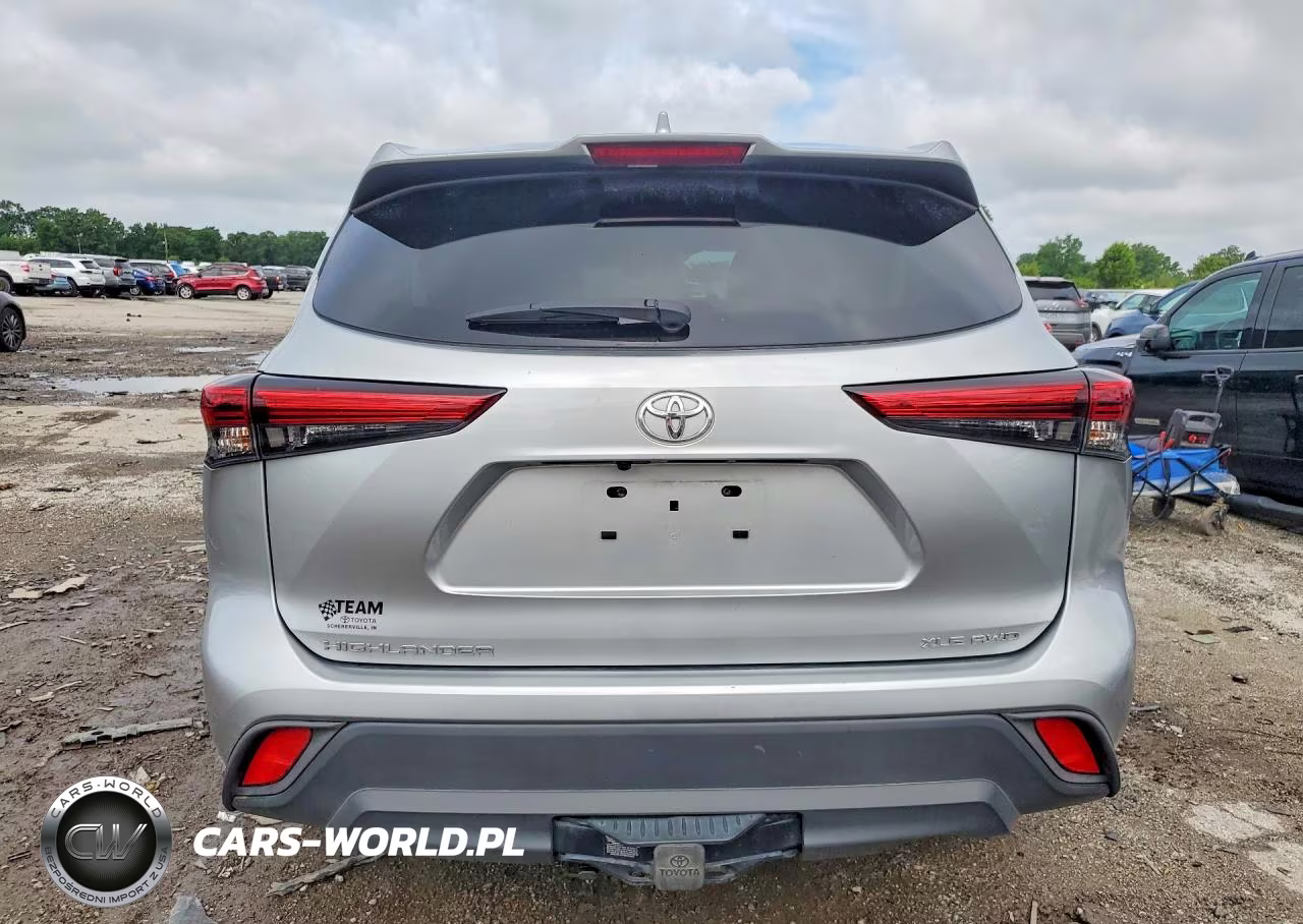 2022 Toyota Highlander Xle VIN:5TDGZRBH6NS586431 - 6