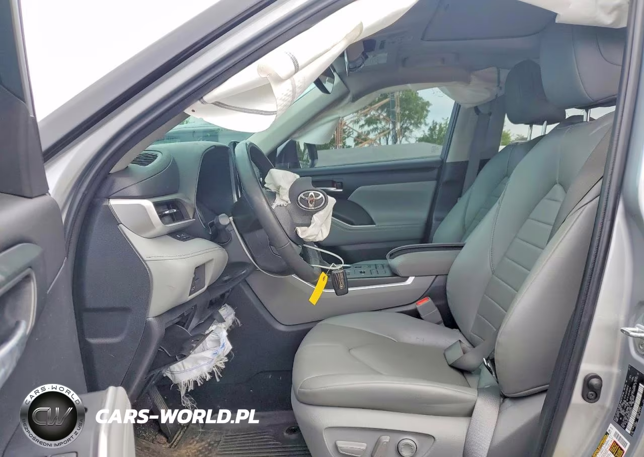 2022 Toyota Highlander Xle VIN:5TDGZRBH6NS586431 - 7