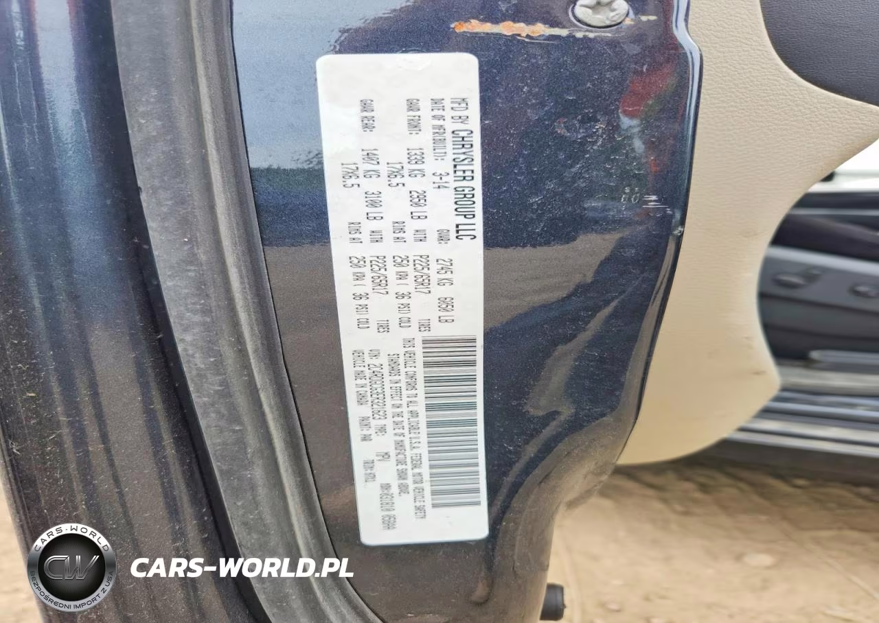 2014 Dodge Grand Caravan Sxt VIN:2C4RDGCG3ER321623 - 13