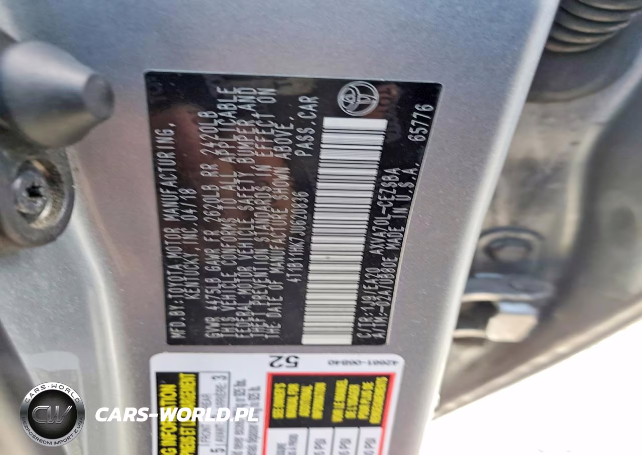2018 Toyota Camry Se VIN:4T1B11HK7JU620836 - 12