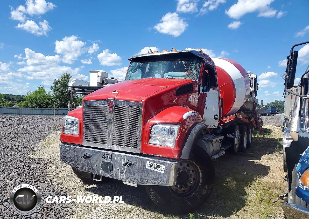 2021 Kenworth T880 Ready Mix Truck VIN:1NKZXPEX2MJ466643 - 2