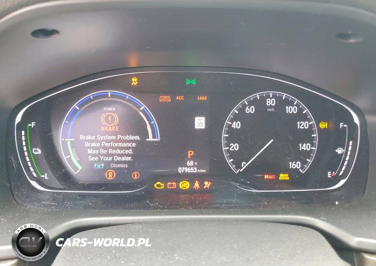 2019 Honda Accord Hybrid Exl VIN:1HGCV3F50KA010853 - 9