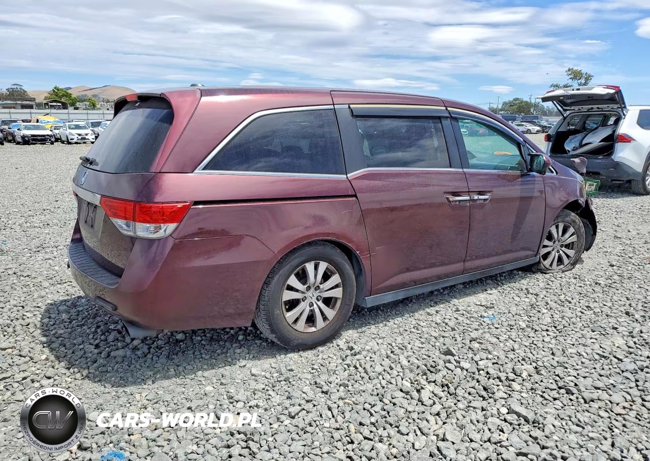 2014 Honda Odyssey Exl VIN:5FNRL5H6XEB022813 - 3