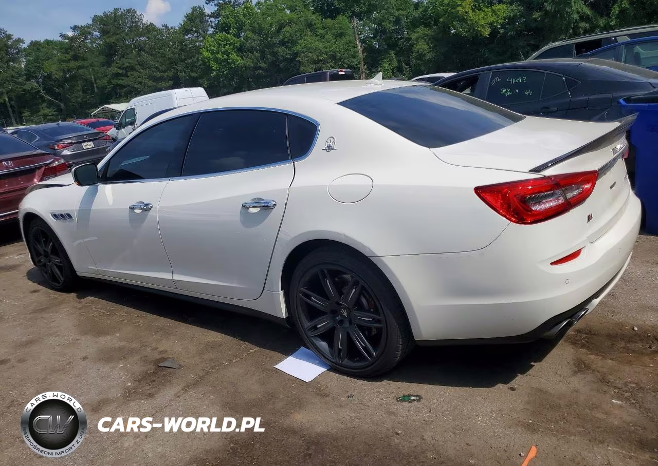 2014 Maserati Quattroporte S VIN:ZAM56RRA3E1116987 - 2