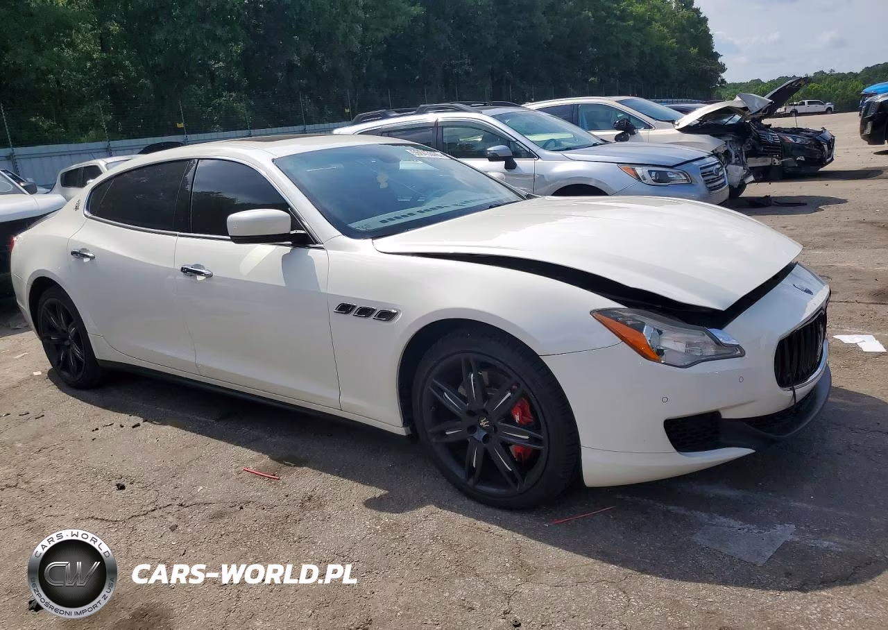 2014 Maserati Quattroporte S VIN:ZAM56RRA3E1116987 - 3
