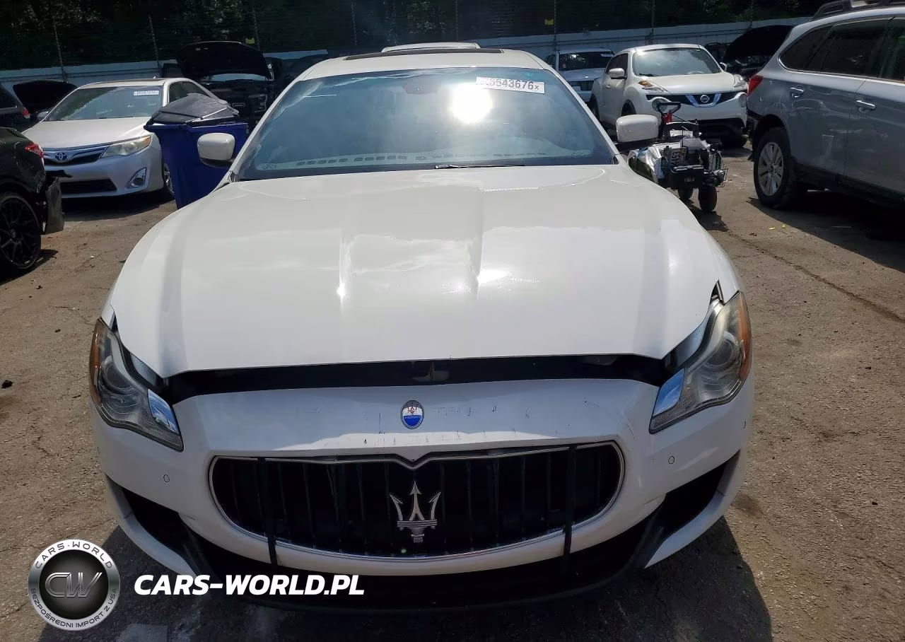 2014 Maserati Quattroporte S VIN:ZAM56RRA3E1116987 - 4