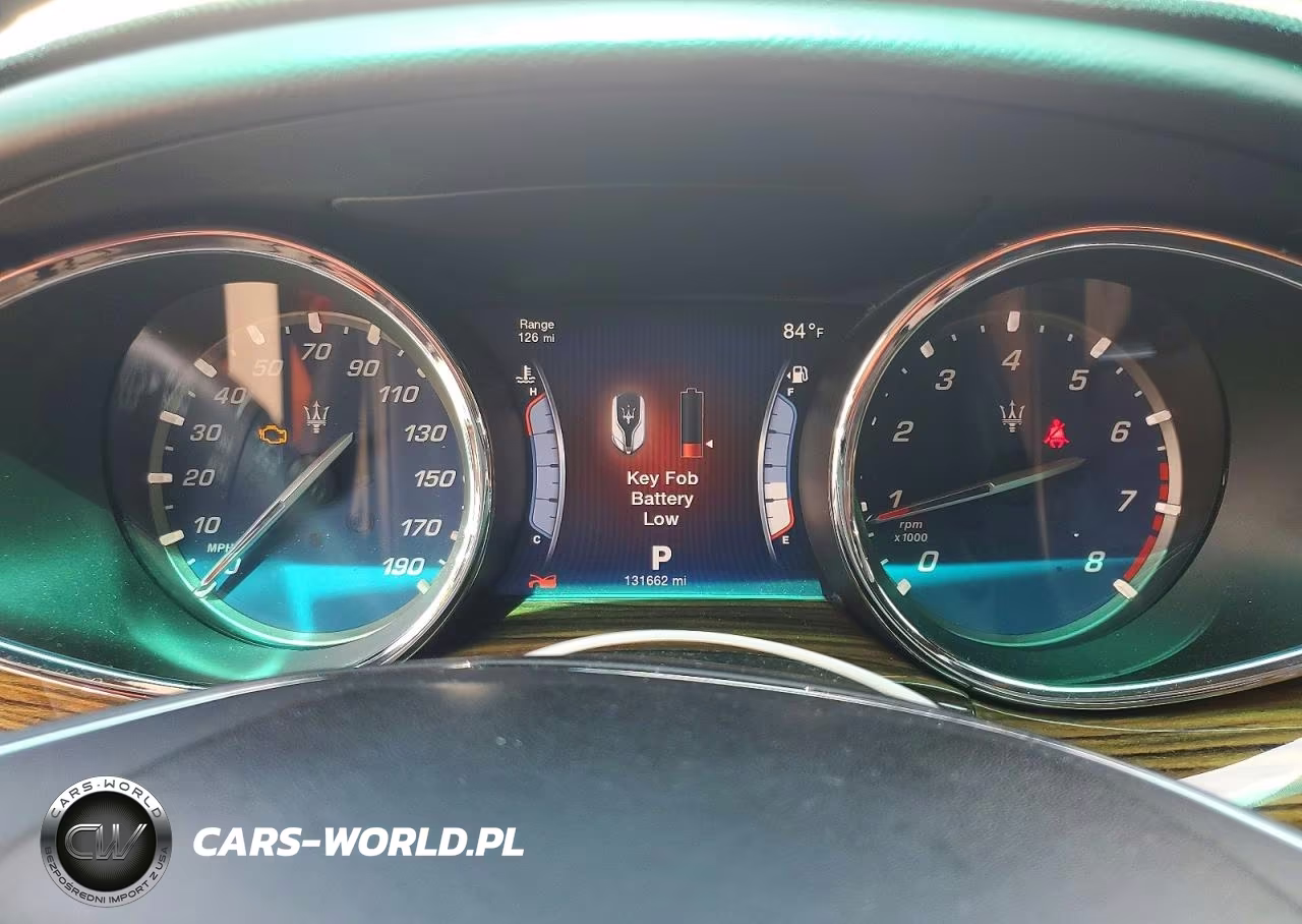 2014 Maserati Quattroporte S VIN:ZAM56RRA3E1116987 - 8