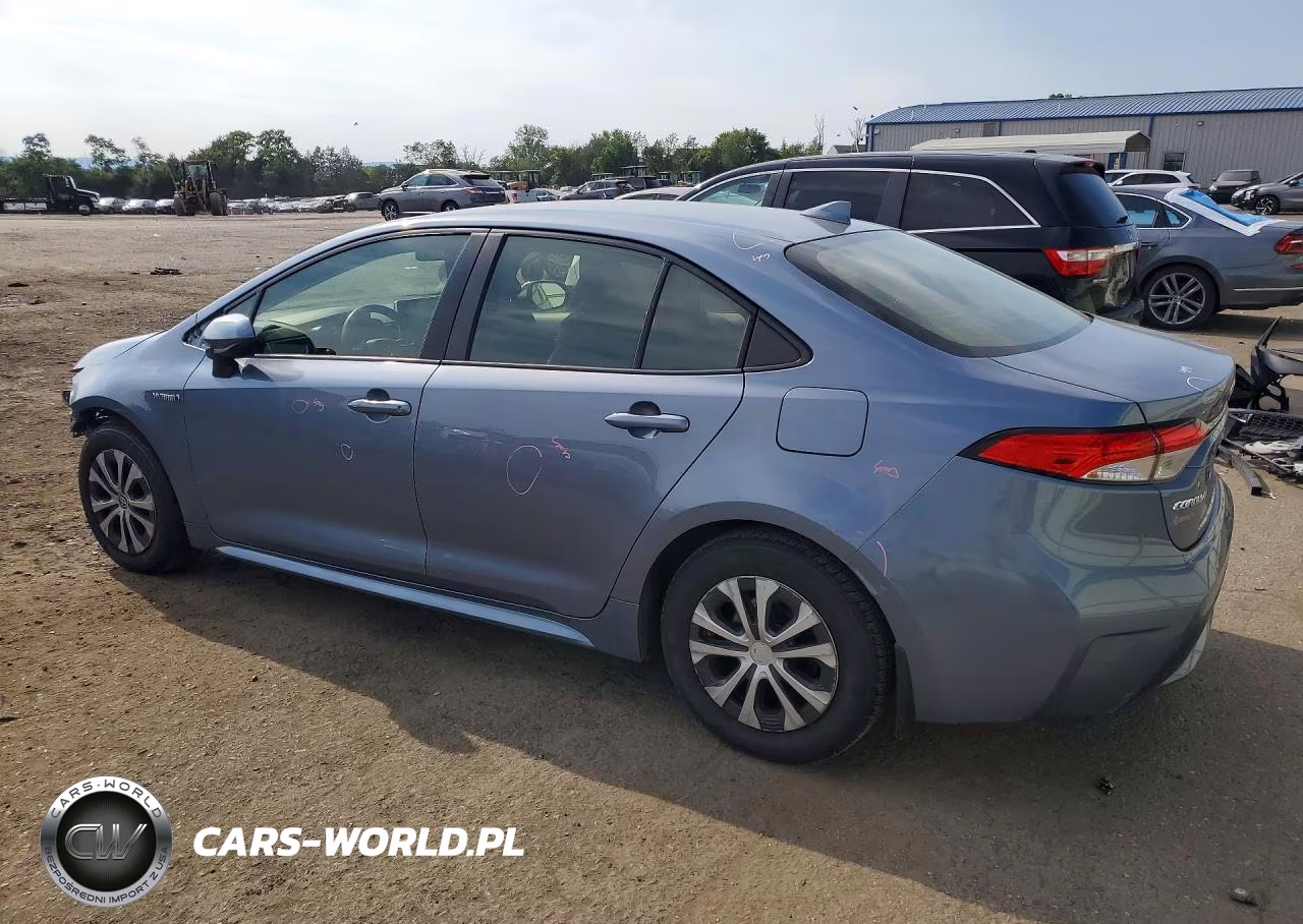 2021 Toyota Corolla Le VIN:JTDEAMDE9MJ013085 - 2