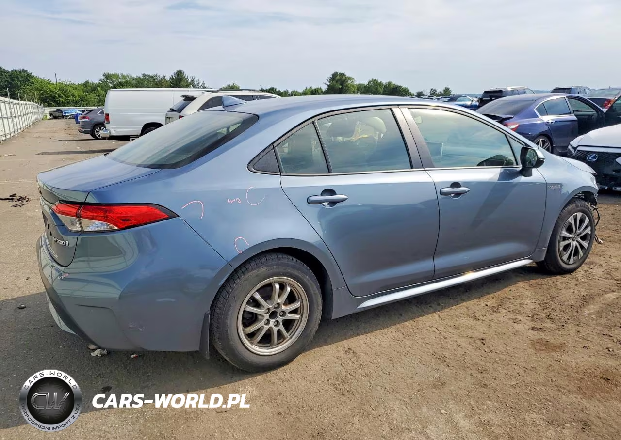 2021 Toyota Corolla Le VIN:JTDEAMDE9MJ013085 - 3