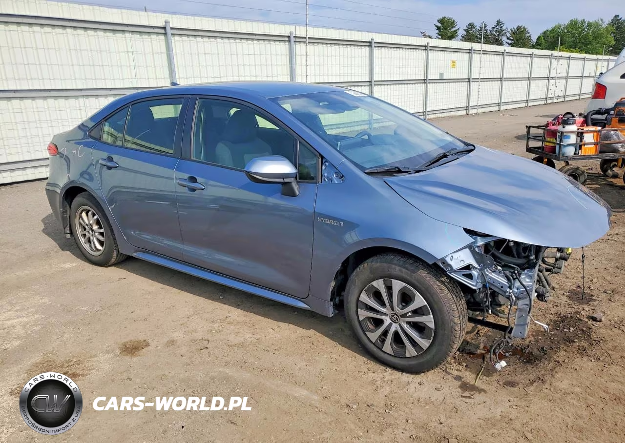 2021 Toyota Corolla Le VIN:JTDEAMDE9MJ013085 - 4