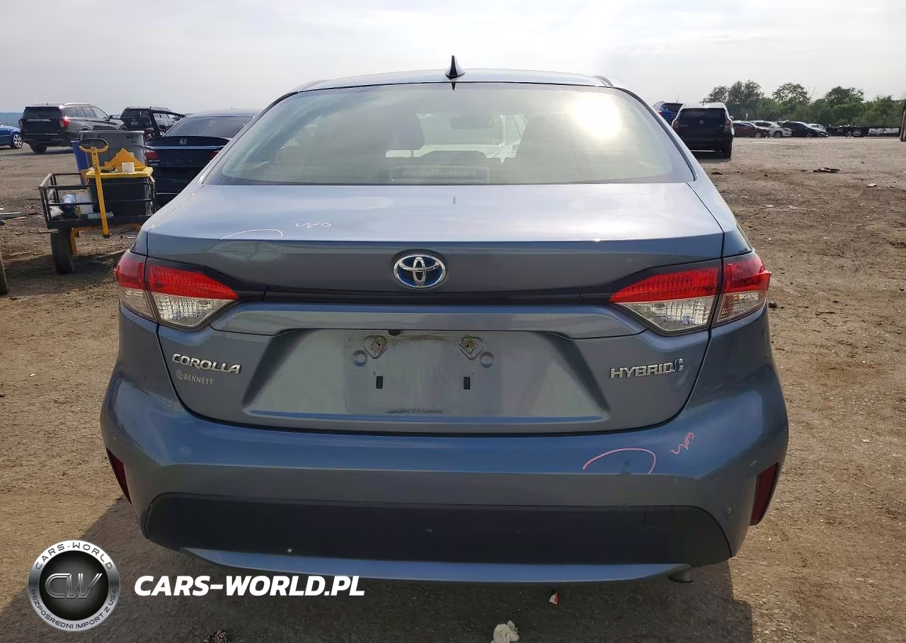2021 Toyota Corolla Le VIN:JTDEAMDE9MJ013085 - 6