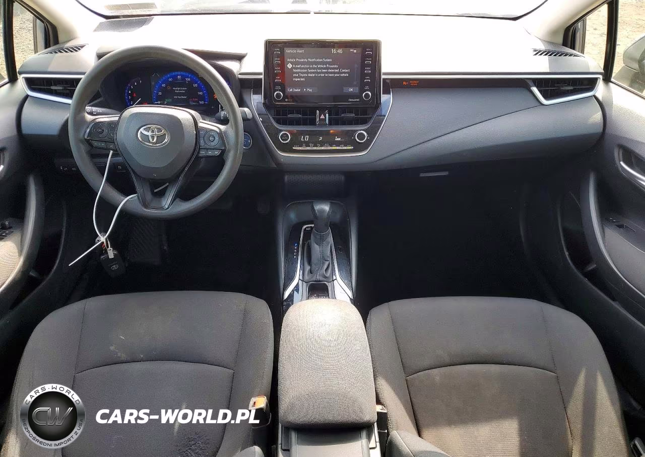 2021 Toyota Corolla Le VIN:JTDEAMDE9MJ013085 - 8