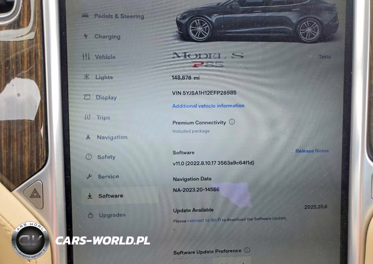 2014 Tesla Model S VIN:5YJSA1H12EFP28985 - 9