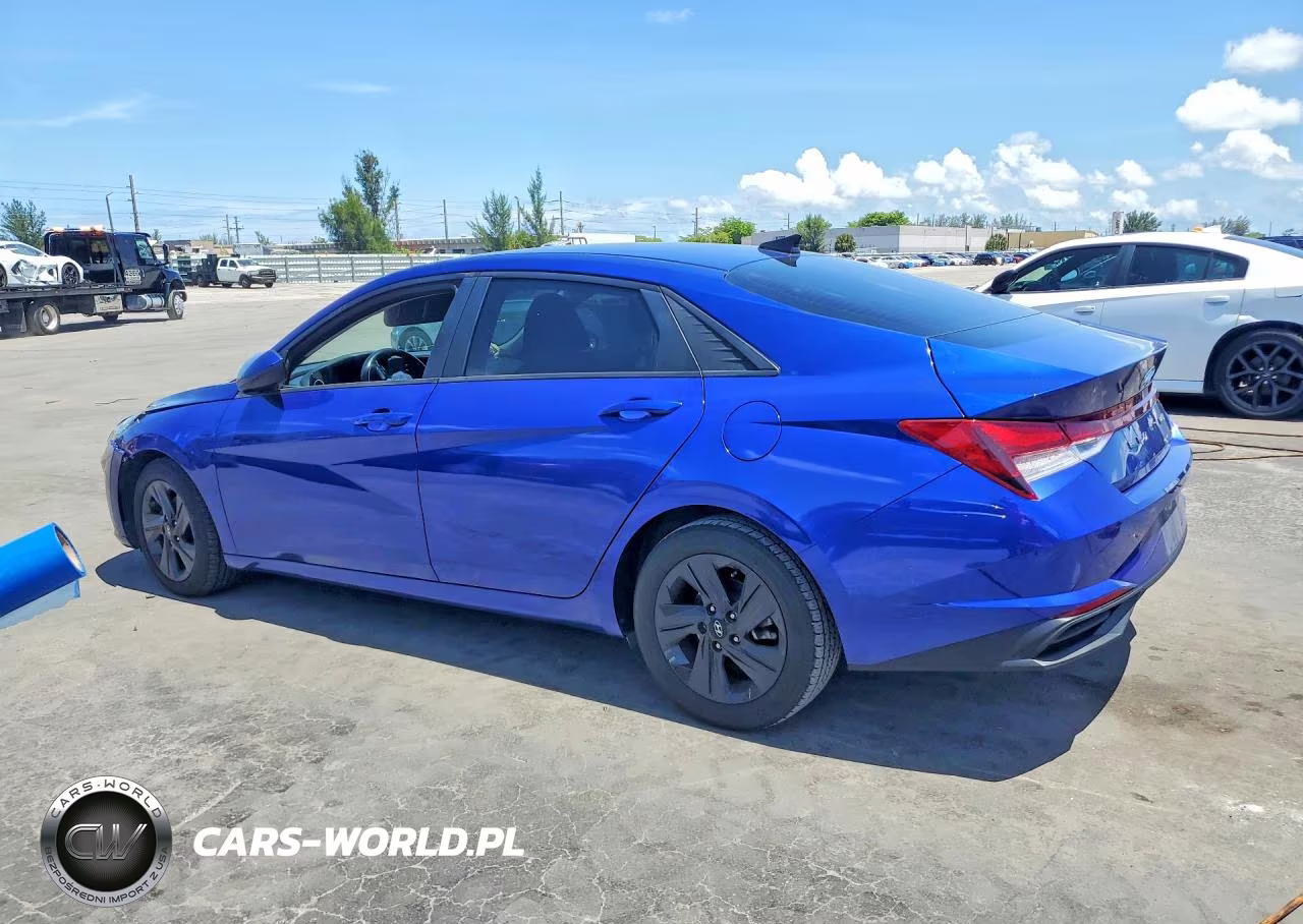2021 Hyundai Elantra Sel VIN:5NPLS4AG2MH012699 - 2