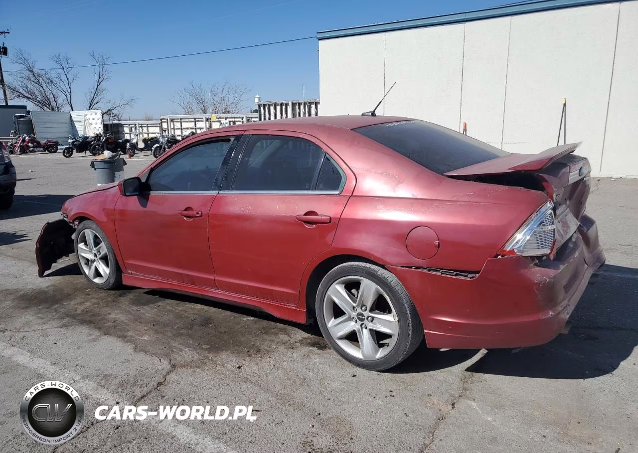 2010 Ford Fusion Sport VIN:3FAHP0KC8AR237607 - 2