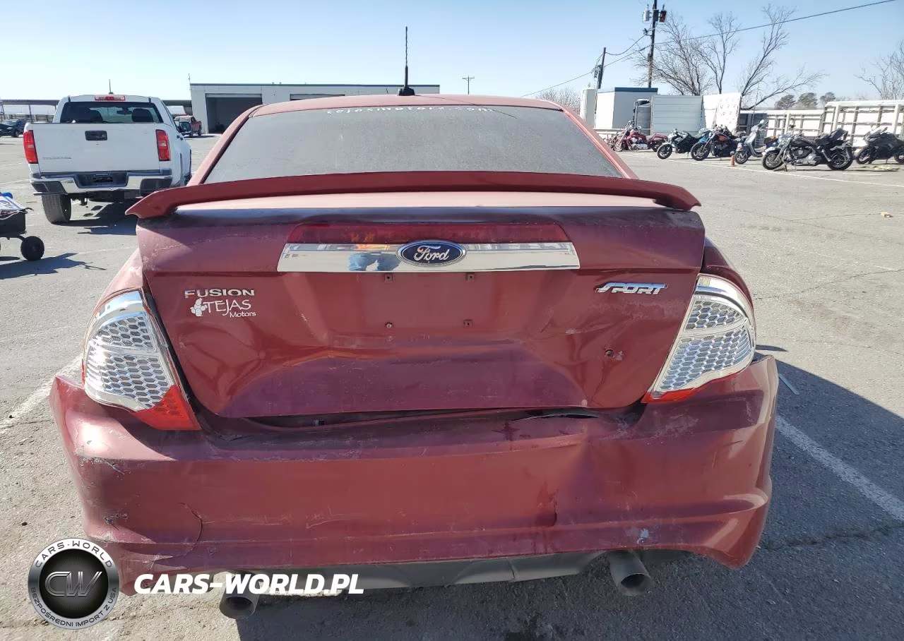 2010 Ford Fusion Sport VIN:3FAHP0KC8AR237607 - 6