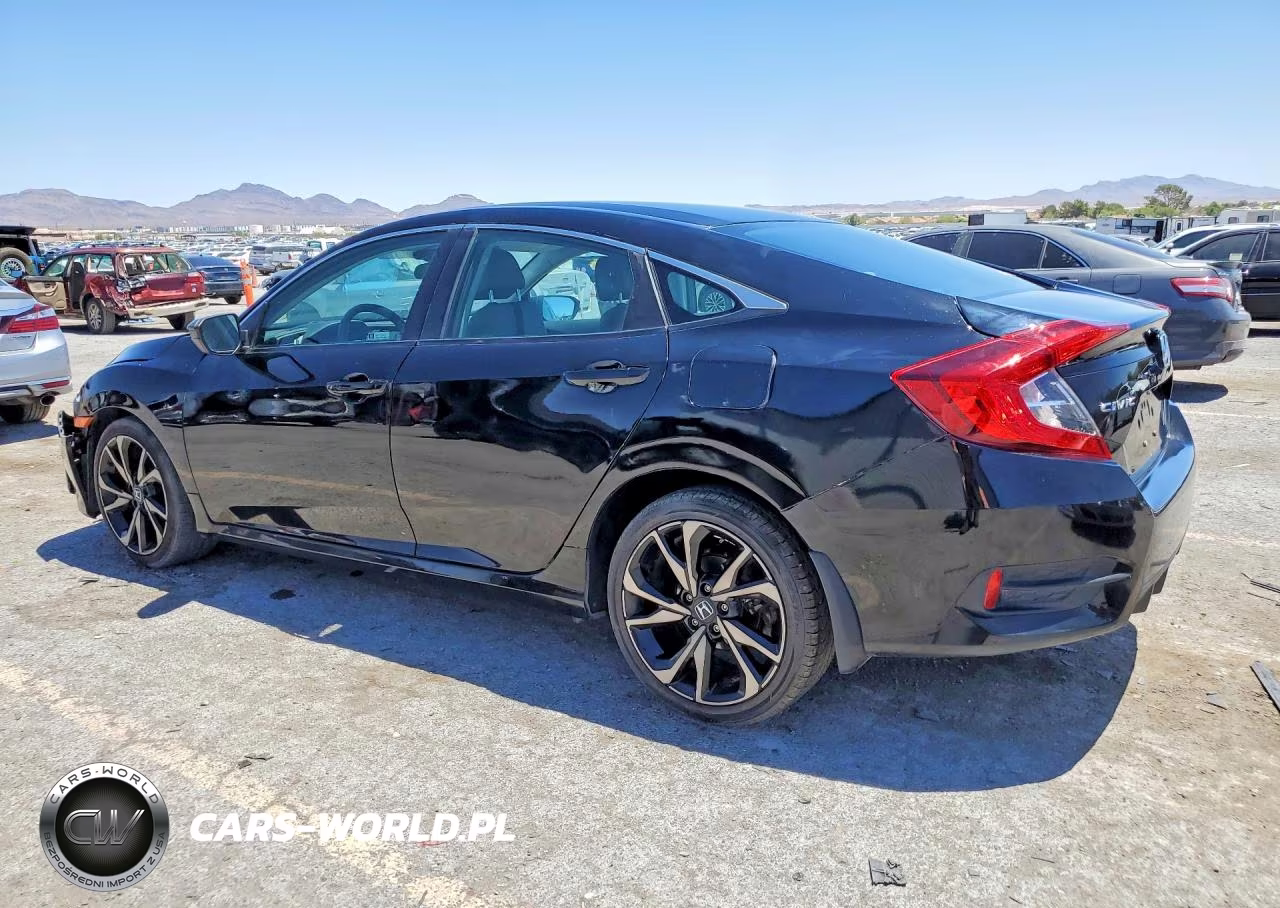 2019 Honda Civic Lx VIN:19XFC2F61KE205426 - 2
