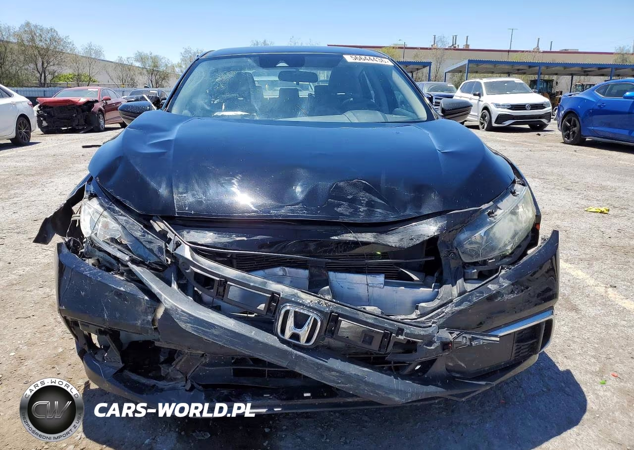 2019 Honda Civic Lx VIN:19XFC2F61KE205426 - 5
