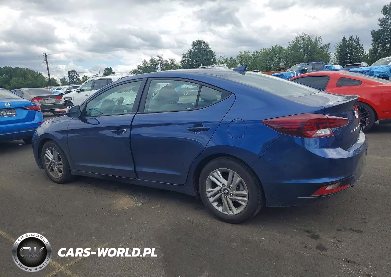 2020 Hyundai Elantra Sel VIN:5NPD84LF7LH575625 - 2