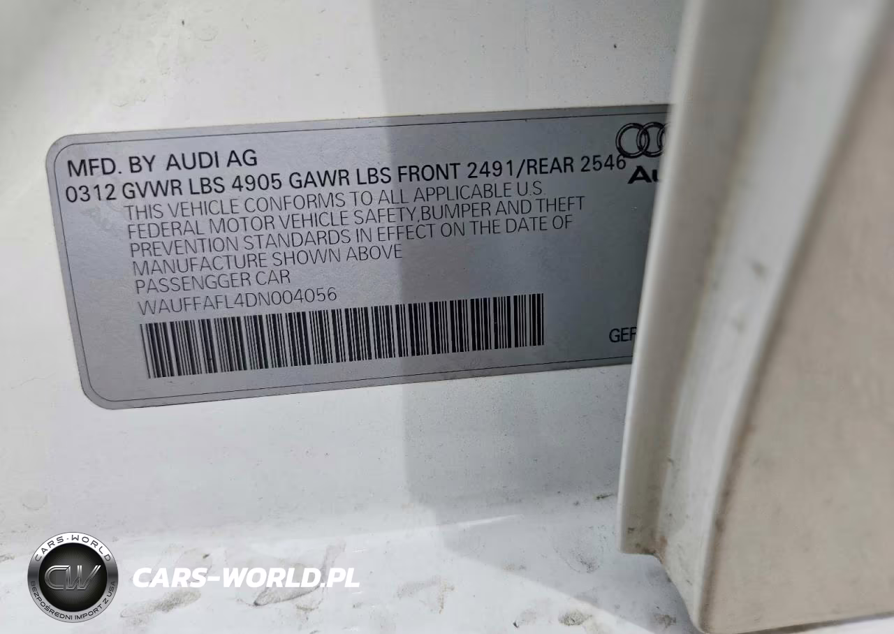2013 Audi A4 Premium Plus VIN:WAUFFAFL4DN004056 - 12