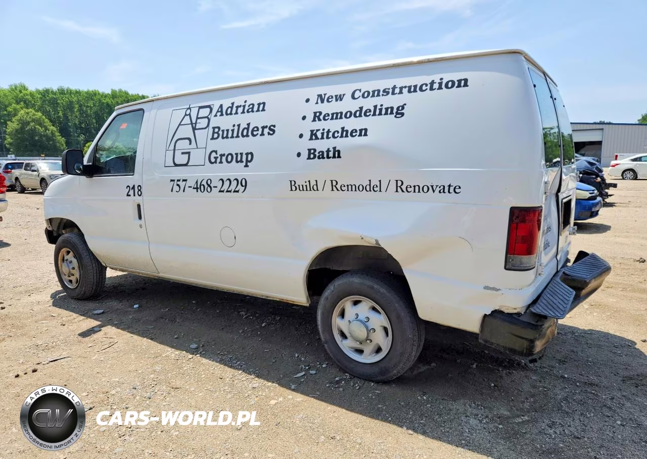 2007 Ford E150 Delivery Van VIN:1FTNE14W67DB49608 - 2