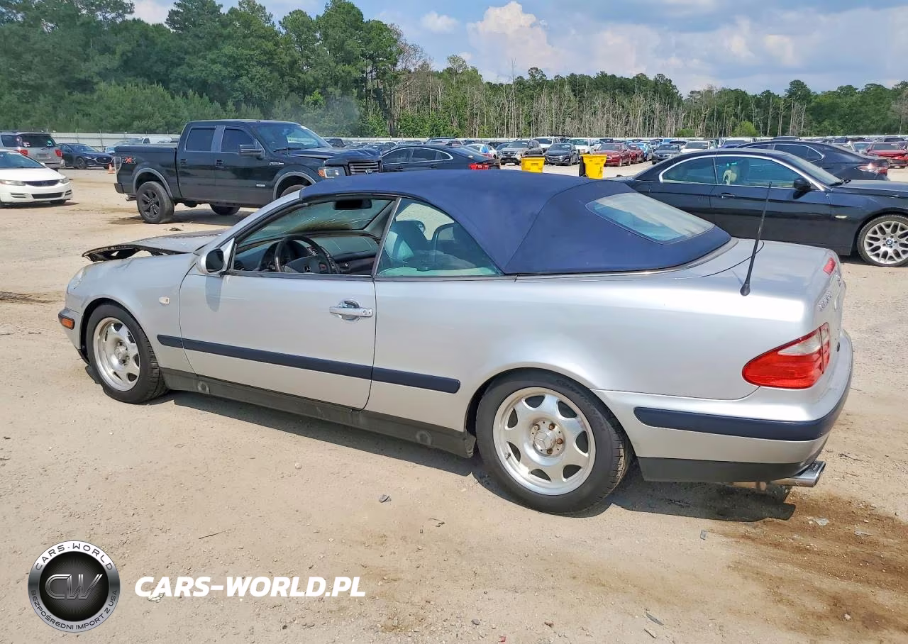 1999 Mercedes-Benz Clk 320 VIN:WDBLK65G6XT009356 - 2