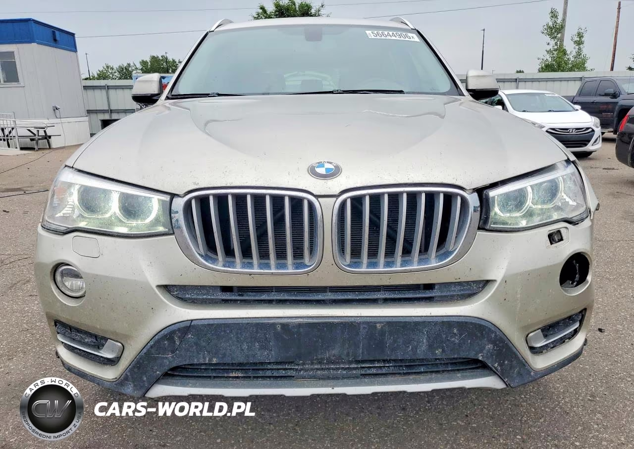 2015 BMW X3 xDrive28I VIN:5UXWX9C58F0D51962 - 5