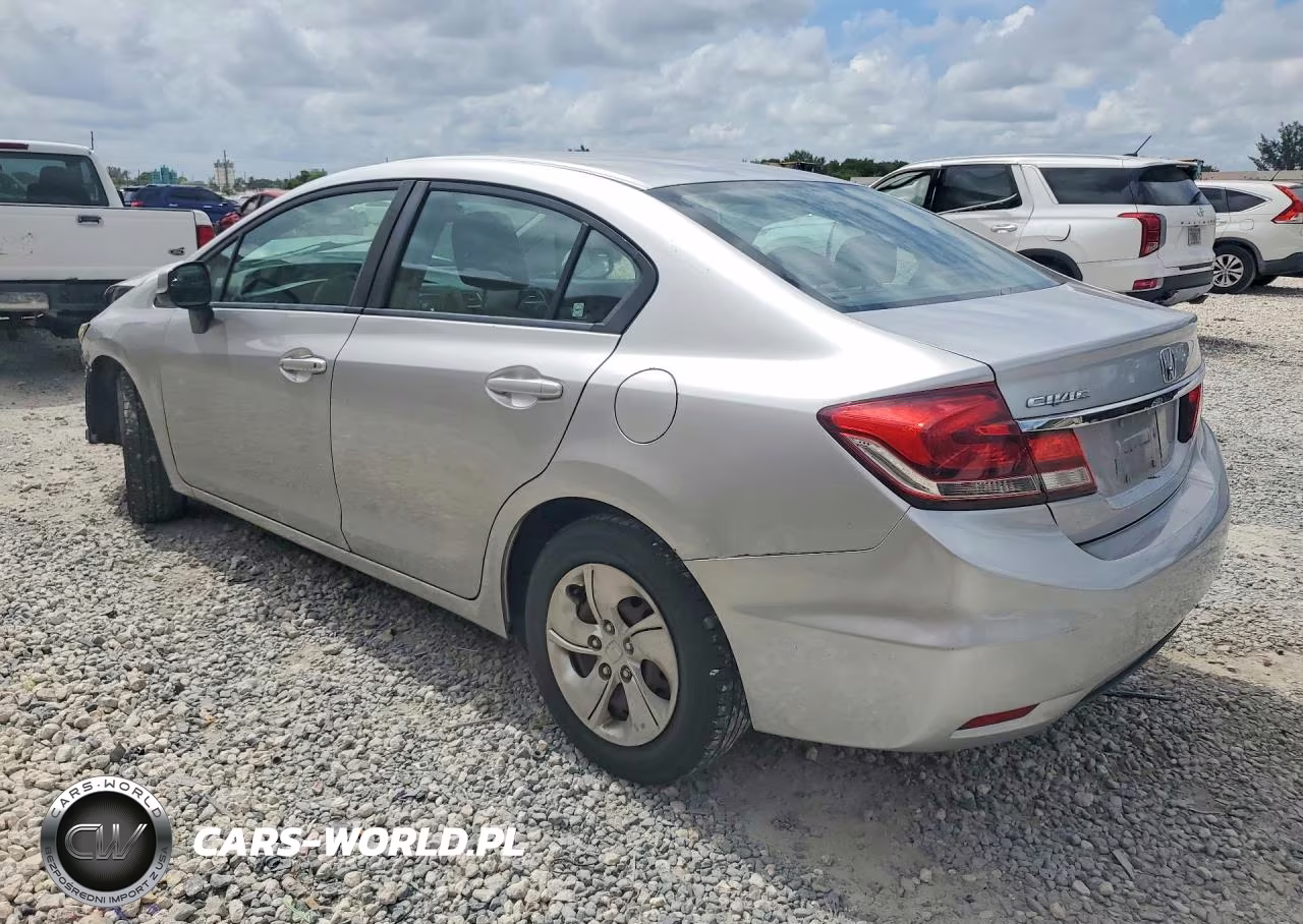 2013 Honda Civic Lx VIN:19XFB2F53DE288970 - 2