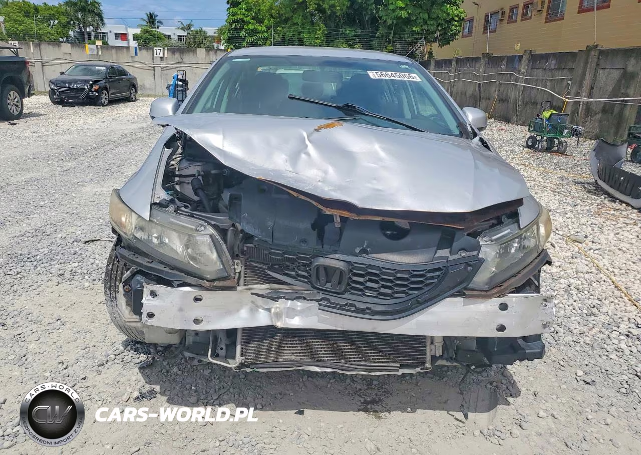2013 Honda Civic Lx VIN:19XFB2F53DE288970 - 5