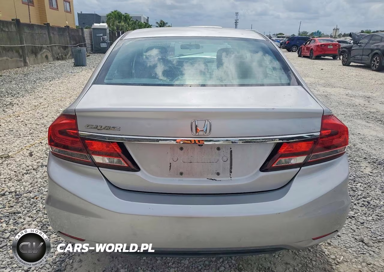 2013 Honda Civic Lx VIN:19XFB2F53DE288970 - 6