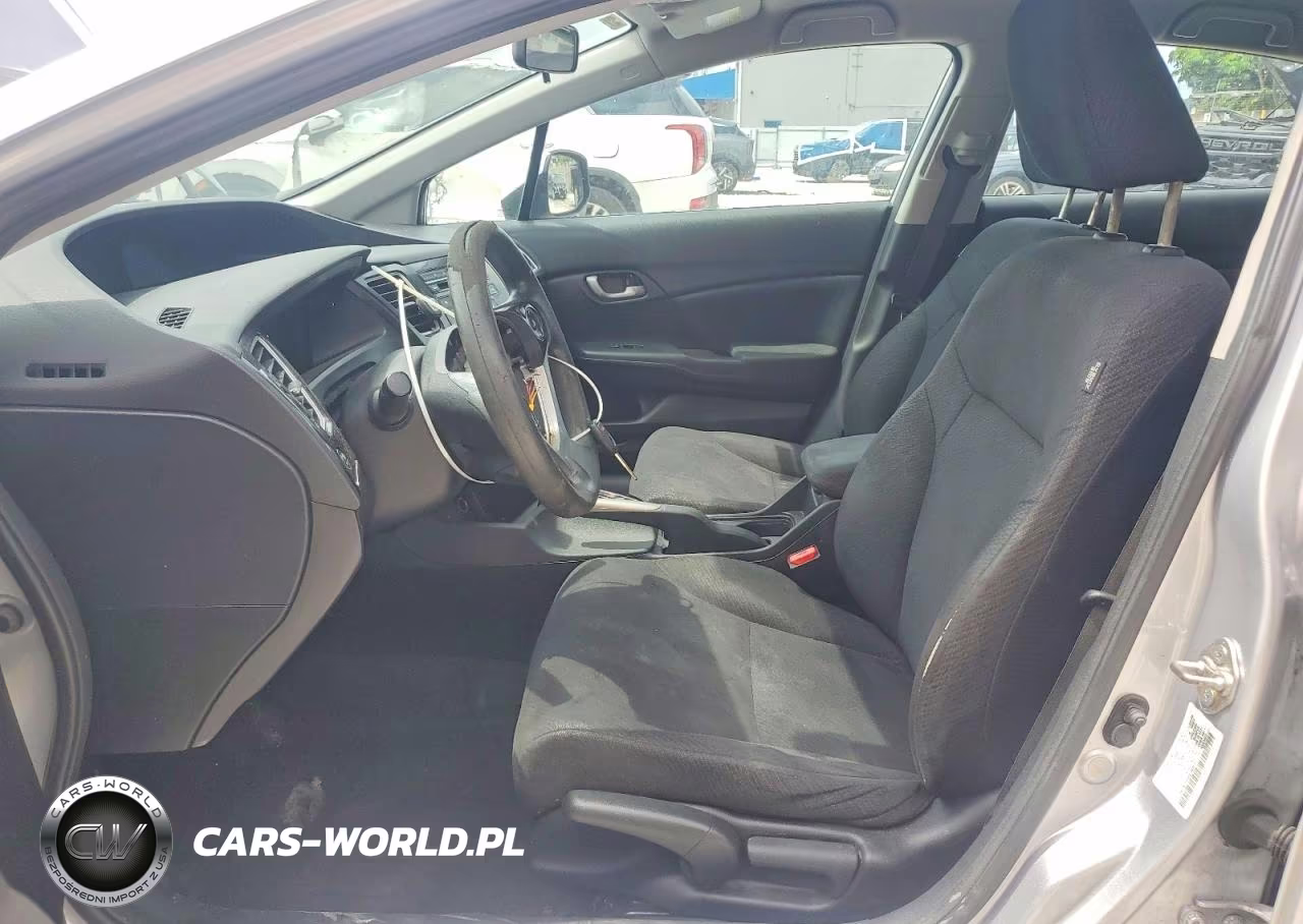 2013 Honda Civic Lx VIN:19XFB2F53DE288970 - 7