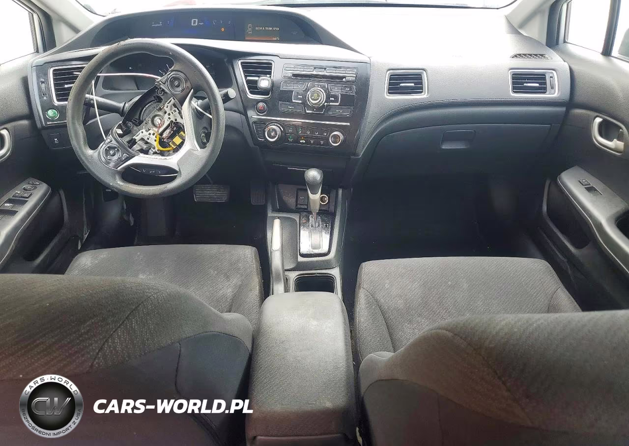2013 Honda Civic Lx VIN:19XFB2F53DE288970 - 8