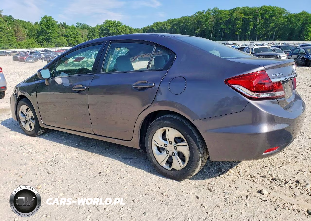 2015 Honda Civic Lx VIN:19XFB2F5XFE287169 - 2