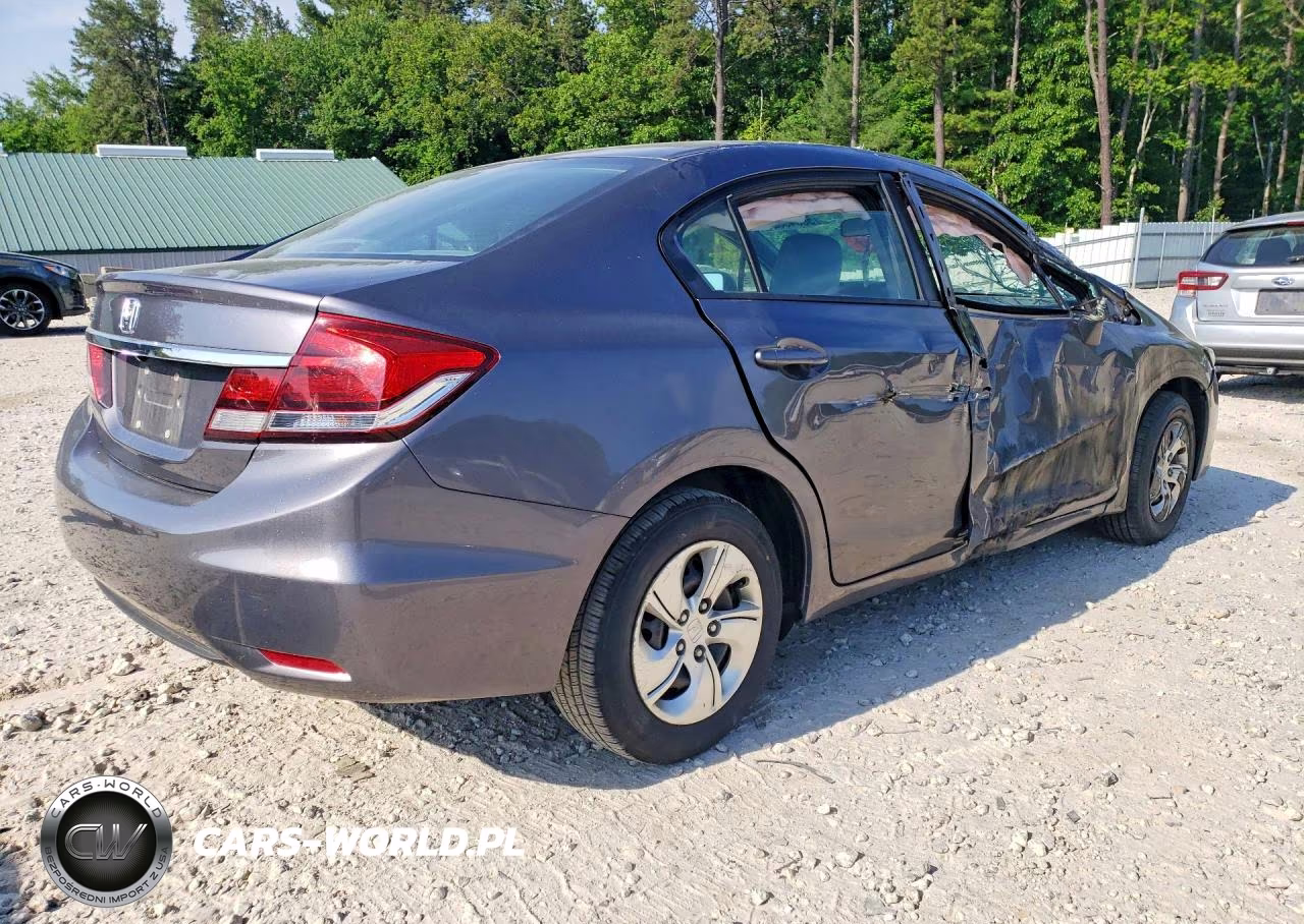 2015 Honda Civic Lx VIN:19XFB2F5XFE287169 - 3