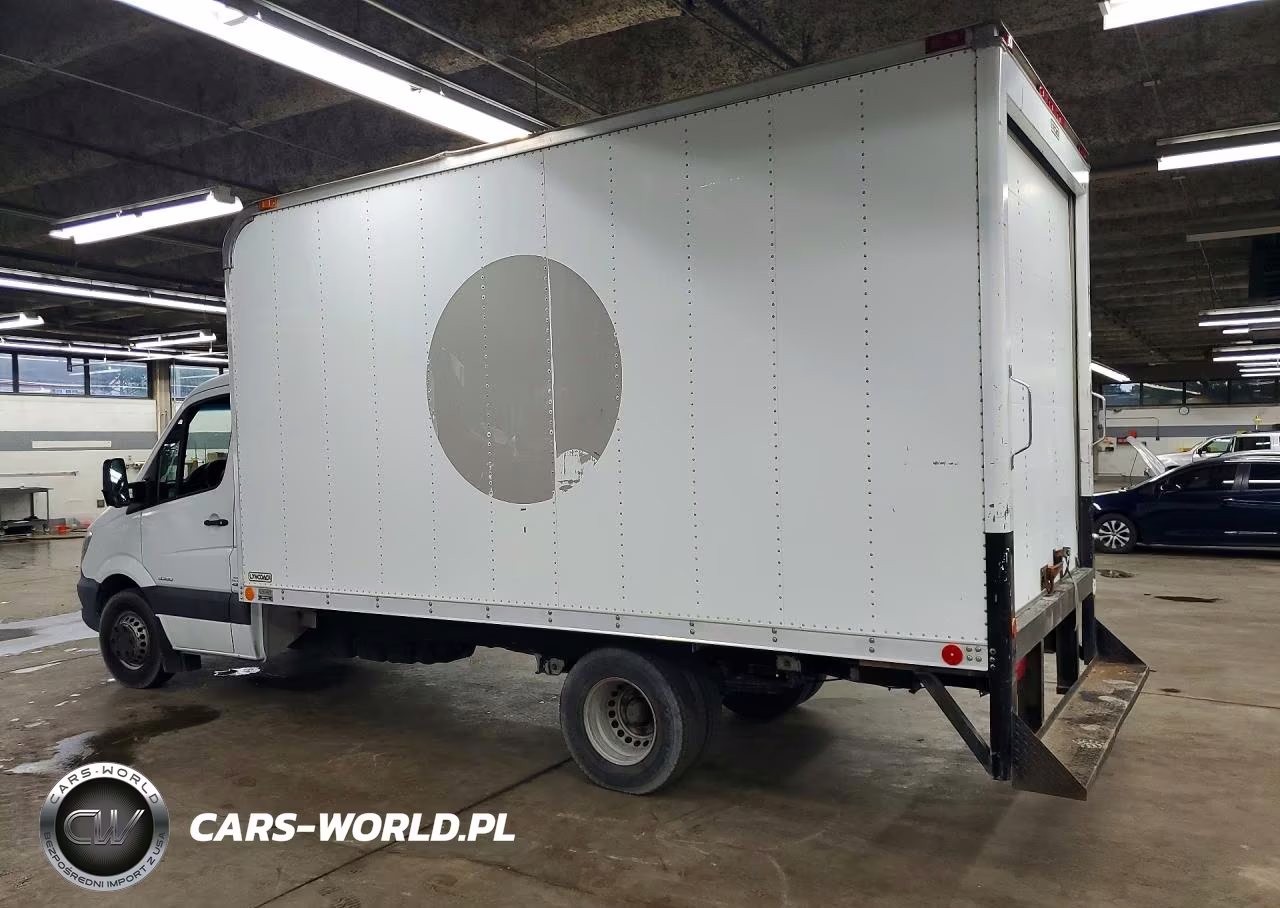 2015 Mercedes Benz Sprinter Box Truck VIN:WDAPF4CC5F9627441 - 2