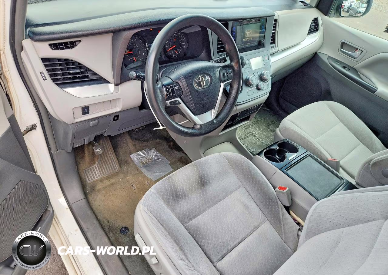 2015 Toyota Sienna Le VIN:5TDKK3DC3FS619545 - 8