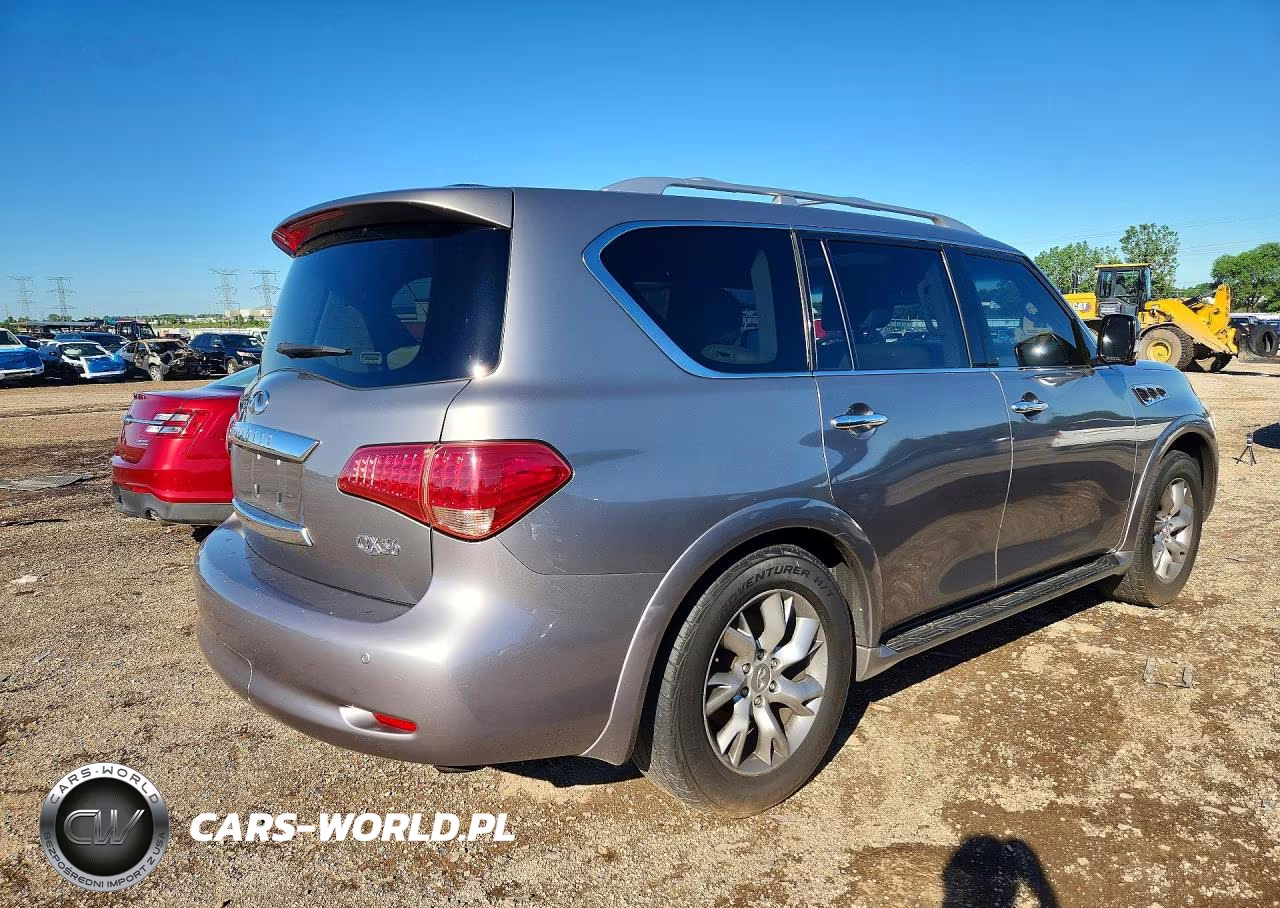 2012 Infiniti Qx56 Base VIN:JN8AZ2NEXC9017113 - 3
