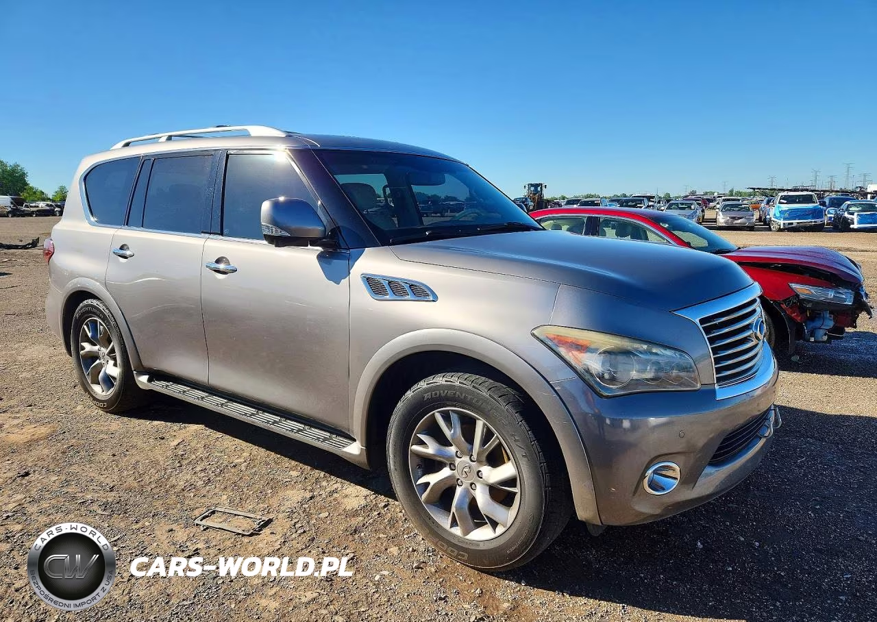 2012 Infiniti Qx56 Base VIN:JN8AZ2NEXC9017113 - 4
