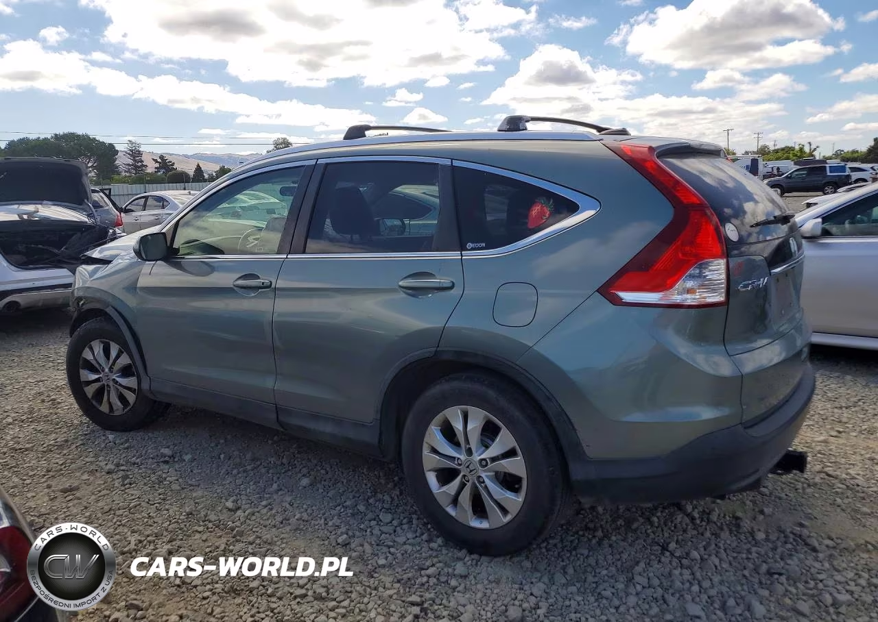 2012 Honda Cr-V Exl VIN:JHLRM3H76CC008253 - 2
