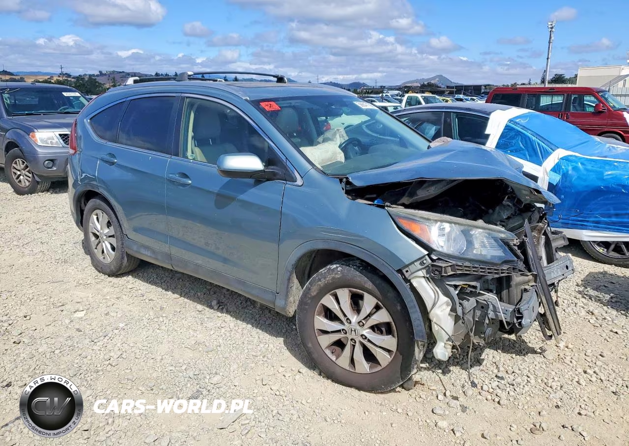 2012 Honda Cr-V Exl VIN:JHLRM3H76CC008253 - 4